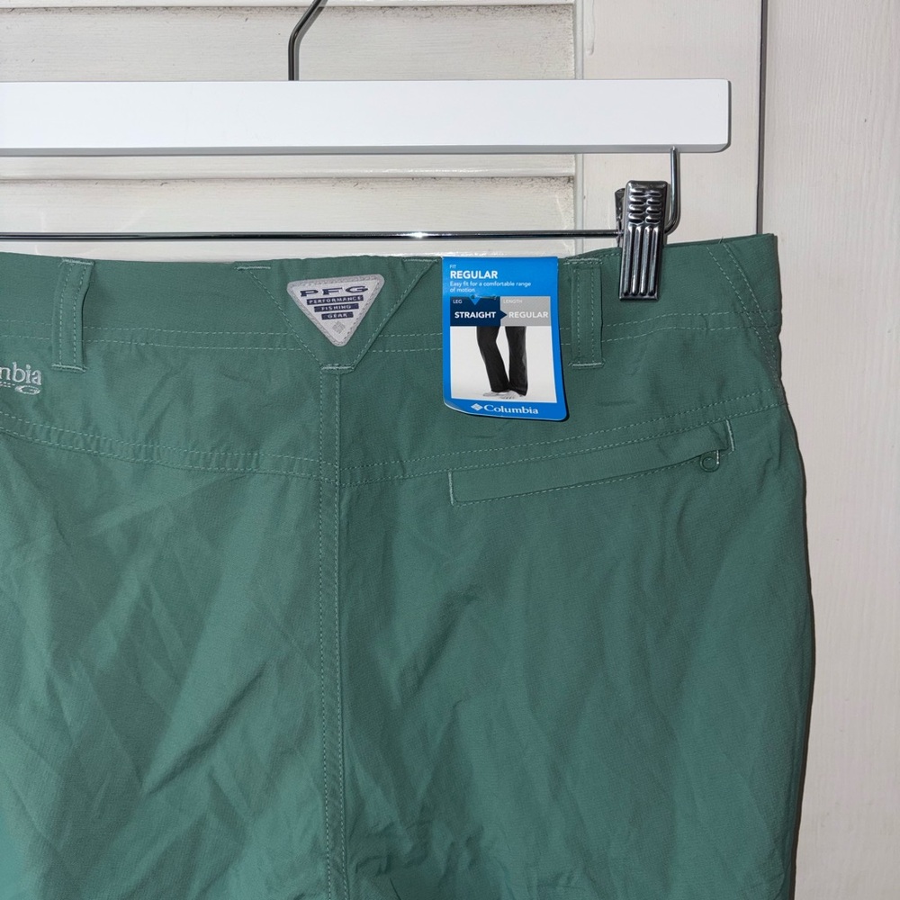 NWT Columbia PFG Omni-Shade UPF Straight Leg Hiking Pants Womens Size 6 Regular - Picture 5 of 6